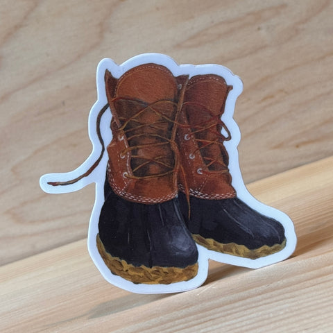 Maine Boots Sticker by Carmen, Aged 16