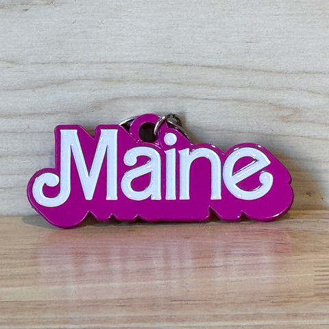 Girly Pop Maine Ornament