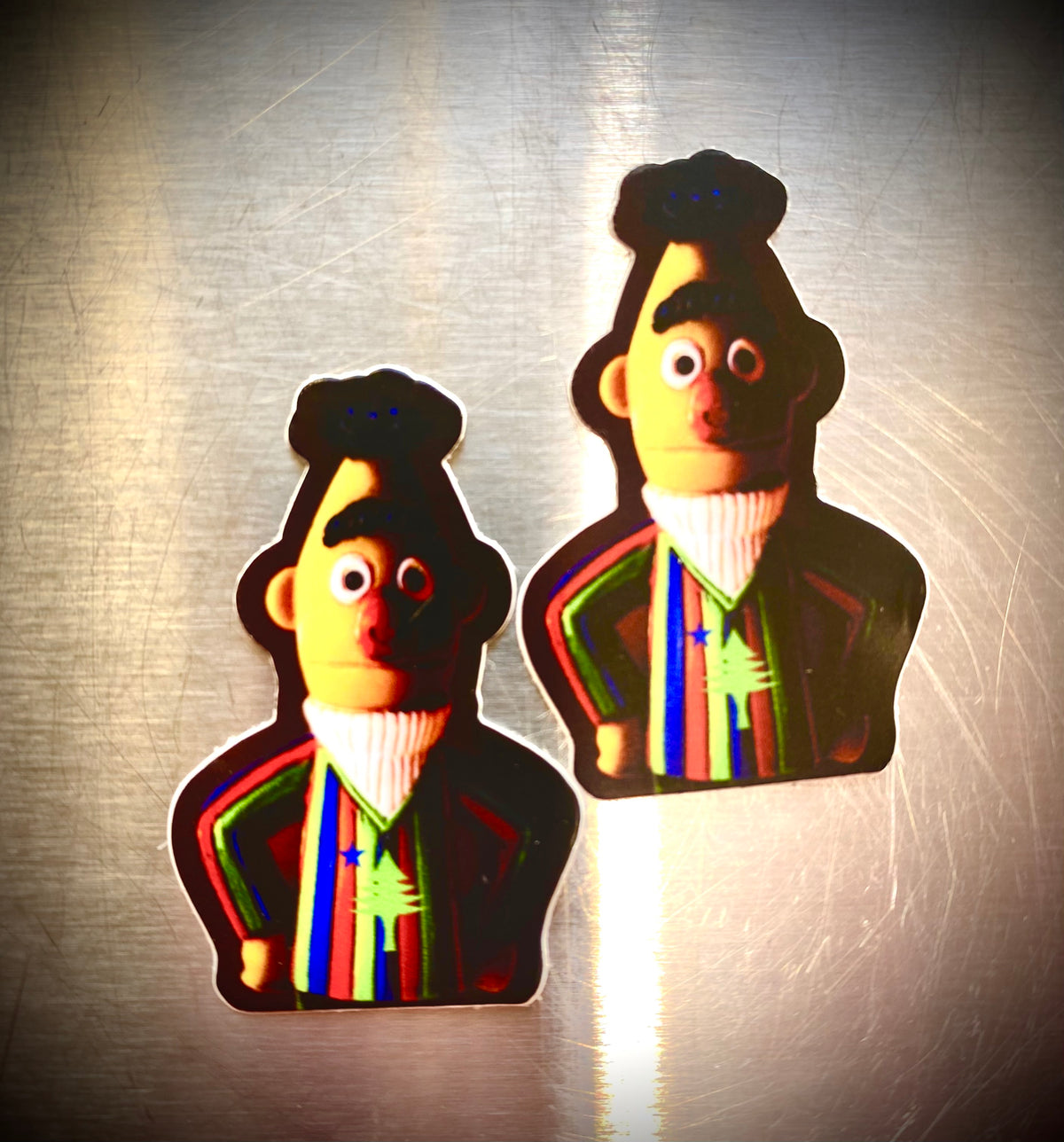 One-Inch Bert in Maine Sticker by @themainesouvenirshop – The Maine ...